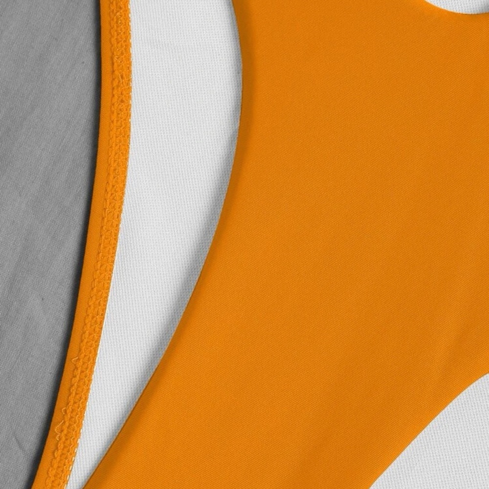 Plain Cut-out One Shoulder One Piece Swimsuit - Picture 4 of 6